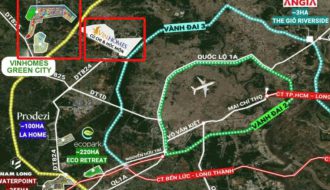 vị trí the sun avenue quận 2